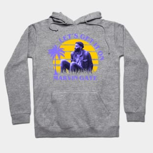 Marvin Let's Get It On Neon Purple Hoodie